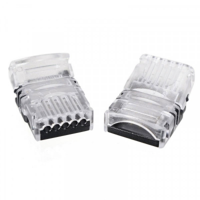 Conector Clips Banda LED RGBW 12mm 5 Pini 5 Fire IP65 18E015 XXM