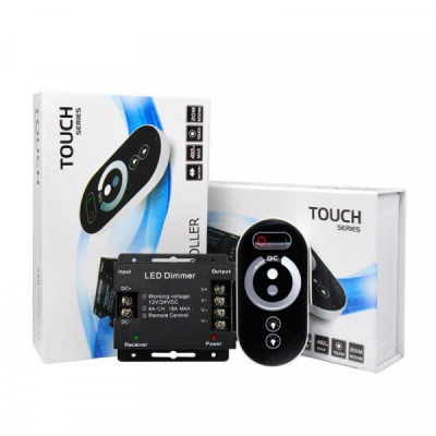 Controler cu Touch pt. LED Monocrom 12V/24V DC 3x6A CNTTO6318 XXM