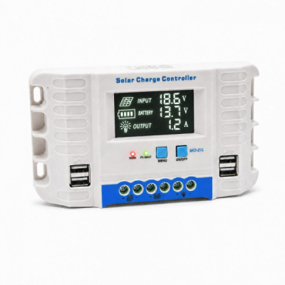 Controler Incarcare Solara PWM 40A 12/24V Auto LCD 4 USB MG2440Z DALBI 0A011 XXM