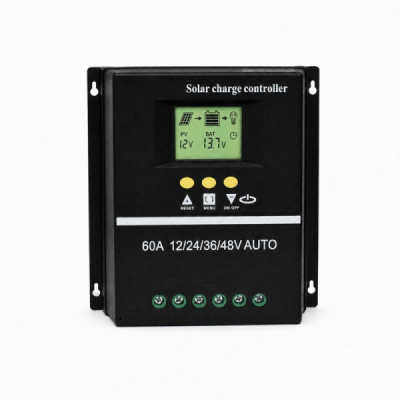 Controler Incarcare Solara PWM 60A 12/24/36/48V Auto LCD 2 USB DALBI 0A007 XXM