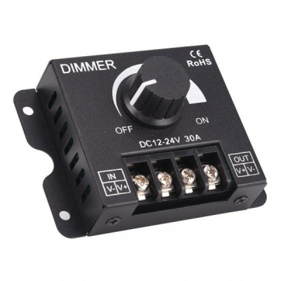 Controler Manual Variator LED Dimmer 12-24V 30A 122430 18A076 XXM