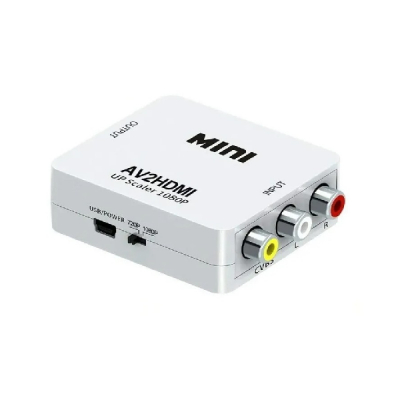 Convertor mini AV2HDMI 3RCA HDMI HDV 554 2C032 XXM
