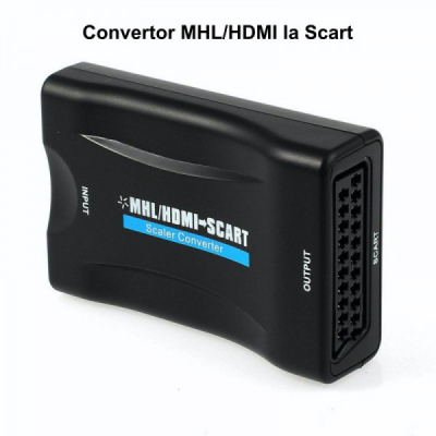 Convertor Video HDMI / MHL la SCART CONHD/MHLSC XXM