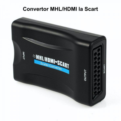 Convertor Video HDMI / MHL la SCART CONHD/MHLSC 2C017 XXM