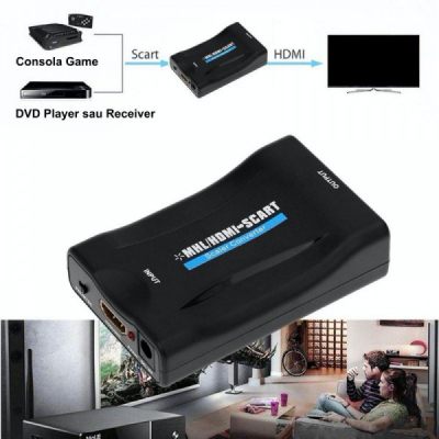 Convertor Video HDMI / MHL la SCART CONHD/MHLSC 2C017 XXM