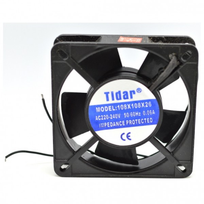Cooler Ventilator Metalic 220V 0.06A 108x108x26mm Tidar XXM