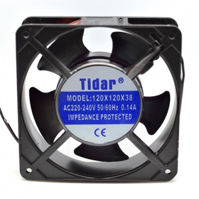 Cooler Ventilator Metalic Patrat / Patrat 220V 0.14A 120x120x38mm 14H005 XXM