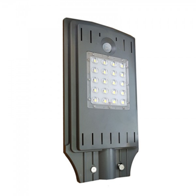 Corp de Iluminat Exterior 20LED 20W Solar cu Senzor Lumina