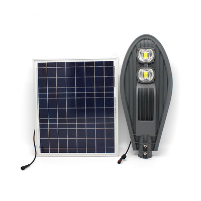 Corp Iluminat 100W 2xCOBLED 50W Solar Senzor, Suport, Telecomanda