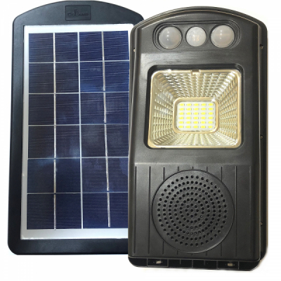 Corp Iluminat LED 30W Solar Boxa Senzori Suport Telecomanda CL180