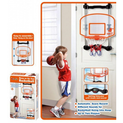 Cos Baschet pentru Copii Prindere pe Usa Hanging Basketball 39881B