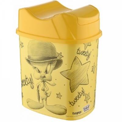 Cos de gunoi cu capac batant 5.5l Tuffex TP385 JGR