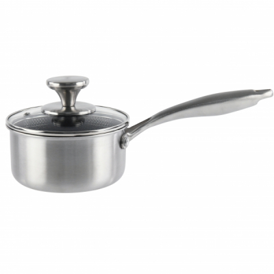 Cratita Inox capac sticla invelis honeycomb 14cm 0.95L Grunberg GR9714