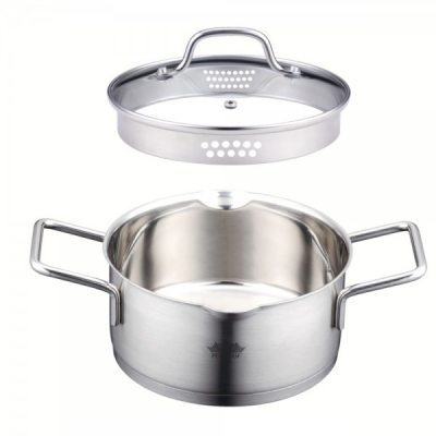 Cratita Inox cu Capac Sita pentru Fiert Paste 6.8l PH1577724