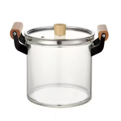 Cratita sticla borosilicata cu capac 65 20x19.5cm 5.5L DNC61609 CNN44411