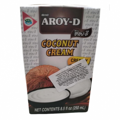 Crema de Cocos UHT 21% 250ml AROY-D MLL