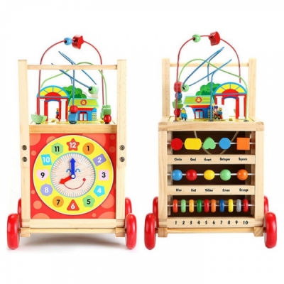 Cub Lemn 8in1 Antepremergator Copii inaltime ajustabila MUT0018 CWT