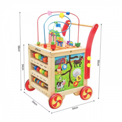 Cub Lemn Antepremergator 8in1 diverse activitati ANTE 8IN1 CWT