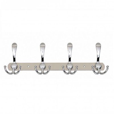 Cuier metalic 4 agatatori 36cm Inox Zilan ZTS8144