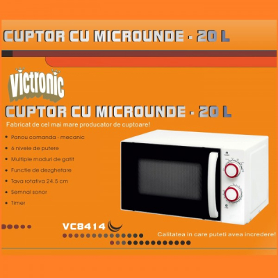Cuptor cu Microunde 20l 700W Victronic VC8414