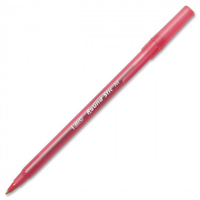 Cutie 60 Pixuri Round Stic Classic Rosu Medium 1mm BIC