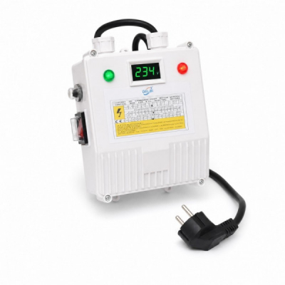 Cutie Comanda Pompa Submersibila 1.5HP 40uF 220V Voltmetru Digital DALBI 3G020 XXM