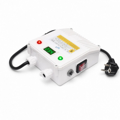 Cutie Comanda Pompa Submersibila 1.5HP 40uF 220V Voltmetru Digital DALBI 3G020 XXM