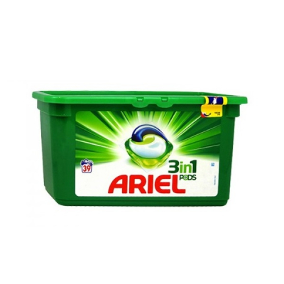 Detergent Universal 39 Capsule Ariel Pods 3in1, 39 Spalari DC16182