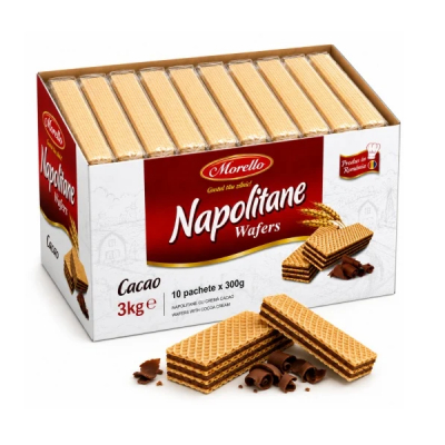 Cutie Napolitane de cacao Vrac Morello Turkuaz 3kg MGR17721 SSN