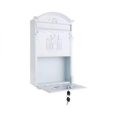 Cutie Postala Retro Exterior, Aluminiu 41x26x9cm Zilan ZTS5577 5578A Alba