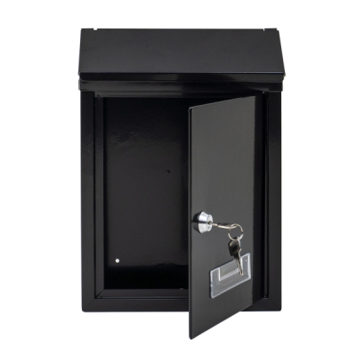 Cutie postala metalica 21.7x7x30cm negru Zilan ZTS5732_N