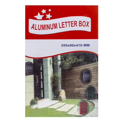 Cutie Postala Retro Exterior, Aluminiu 41x26x9cm Zilan ZTS5577 Negru