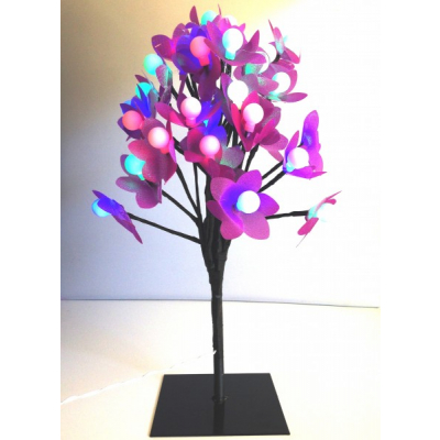 Decoratiuni Craciun Pomisori Decorativi 20LED Mov