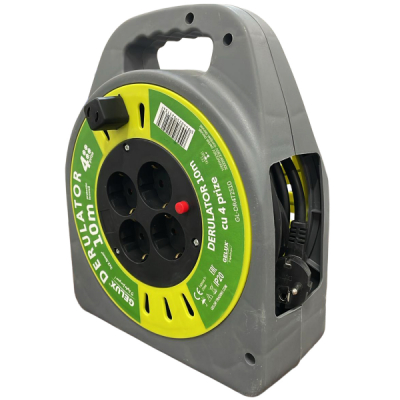 Derulator 10m 4 prize 3x2.5mm Gelux GL-DR4T2510 CNN51369