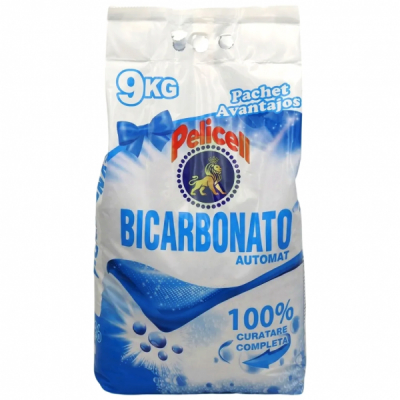 Detergent Rufe Automat Sac 9kg Bicarbonat 120Spalari Pelicell DNC68161