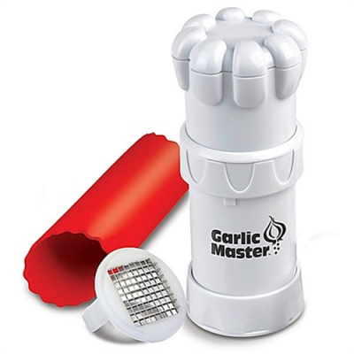 Dispozitiv de Tocat si Maruntit Usturoi 3in1 Garlic Master