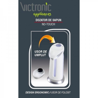 Dozator Sapun Lichid 400ml cu Senzor Victronic VC1419