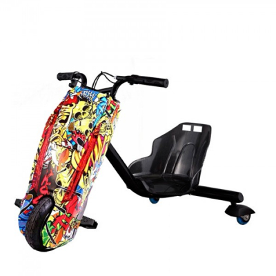 Drift Trike Tricicleta Electrica pentru Copii 120W 8A L100 cu Bluetooth