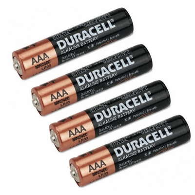 Duracell set 4 baterii LR03 1.5V tip AAA 9B003 XXM