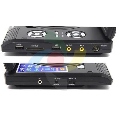 Dvd Player Portabil LMD750 cu Acumulator si Telecomanda