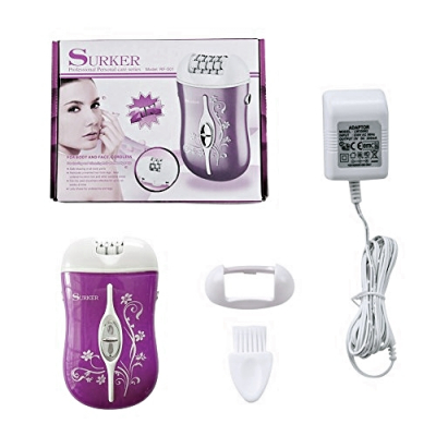 Epilator Electric  2in1 pentru Fata si Corp cu Acumulator Surker RF501