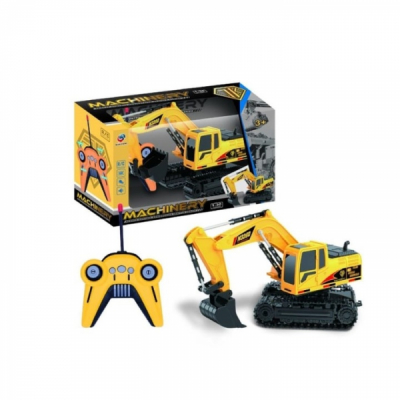 Escavator de jucarie cu telecomanda 2,.4 GHz scara 1:20 QS3008A CWT