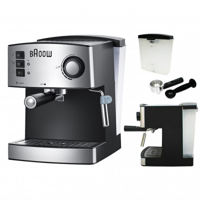 Espressor de Cafea Electric 1.6L 15 Bar 850W BAOOW NCM6821