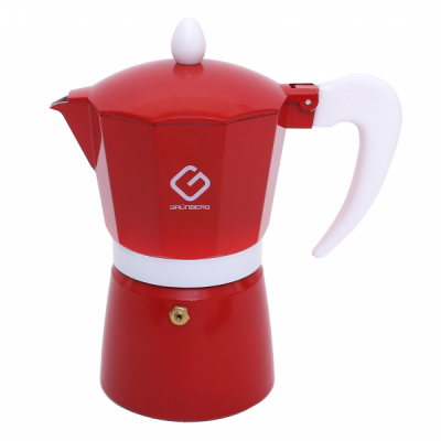 Espressor pentru aragaz din aluminiu pentru 3 cesti Grunberg GR593