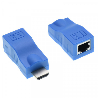 Extendere HDMI 30m prin Utp/Ftp Cat 5E/6 2C020 XXM