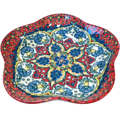 Farfurie Ceramica Adanca Model Traditional 20x3.8cm 24-115 CNN52666