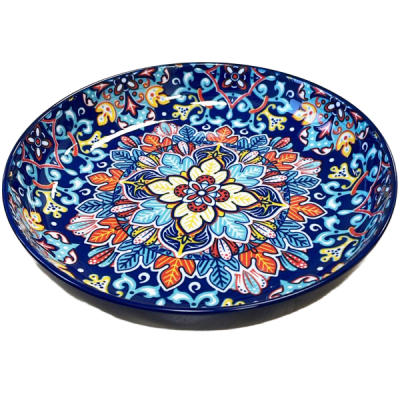 Farfurie Ceramica Adanca Model Traditional 20x4cm 24-90 CNN52660