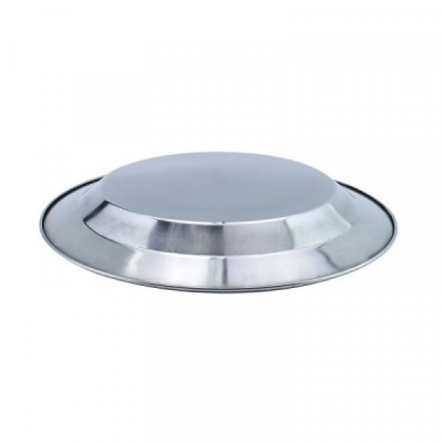 Farfurie din Inox Lucios, Intinsa, 26cm Grunberg IFM26