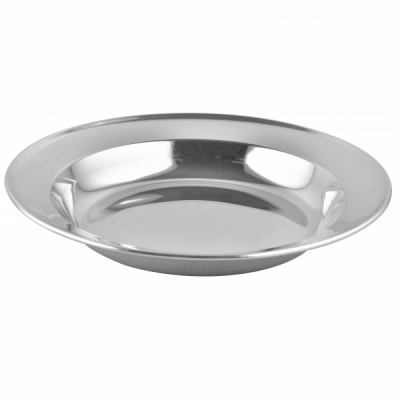 Farfurie Inox adanca 18cm Grunberg IFG18