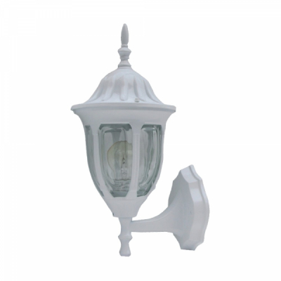 Felinar de Perete pentru Gradina Alb 220V 60W IP43 SPN3270